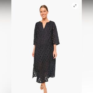 Tuckernuck Black V-Neck Lace Jamie Dress